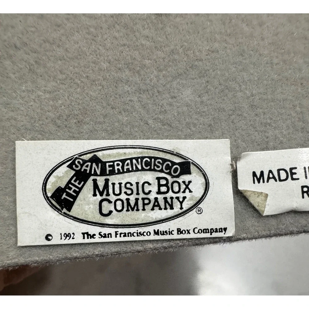 Vintage Ceramic Musical Picture Frame - 